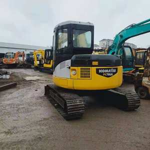 ใช้รถขุดตีนตะขาบ PC78US คุณภาพดีสำหรับเครื่องจักรก่อสร้าง - Product Image 5