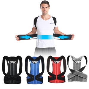 NQ SPORTS Correcteur de posture dorsal pour hommes, soutien lombaire, correction de la posture, <span class=keywords><strong>ceinture</strong></span> élastique en nylon pour le <span class=keywords><strong>dos</strong></span> - Product Image 3