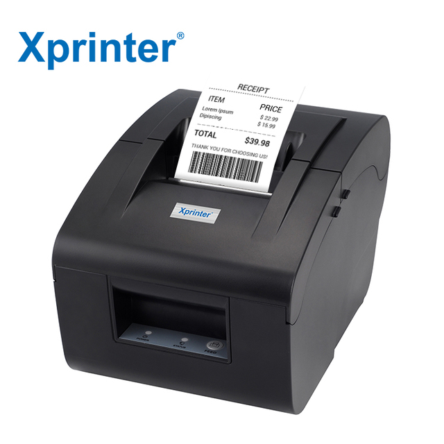 Xprinter XP-76IIN China Factory 76mm Dot Matrix Printer 203dpi Parallel Usb Port Thermal Pos Printer