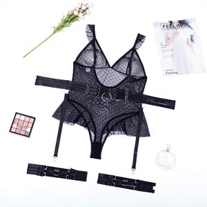 Lingerie Sexy en Dentelle Transparente pour Femmes Vêtements de Nuit - Product Image 5