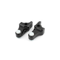 Kit d'abaissement arrière en alliage d'aluminium noir de 1 pouce pour moto, pièces de cadre, usinage CNC, pièces de rechange mécaniques