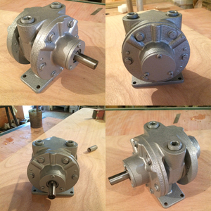 Motor Neumático de Paletas 6AM 4.0Hp 3Kw con Velocidad Máxima de 3000rpm, Motor Neumático de Alta Potencia - Product Image 5