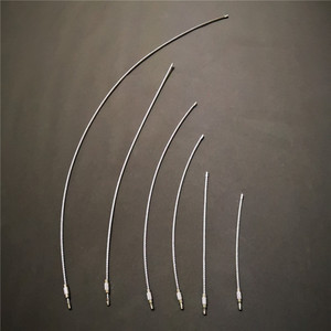 Fashionable Stainless Steel Wire <strong>Keychain</strong> with Custom Logo Metal Screw Locking Cable Rope <strong>Keyring</strong> - Product Image 3