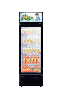 Refrigerador Vertical de Exhibición de 288L, Vitrina Refrigerada para Bebidas, Congelador de Exhibición Económico LSC-288, Gran Venta - Product Image 3