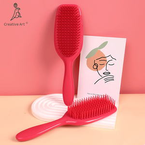 <span class=keywords><strong>Spazzola</strong></span> <span class=keywords><strong>per</strong></span> <span class=keywords><strong>capelli</strong></span> districante di alta qualità <span class=keywords><strong>per</strong></span> <span class=keywords><strong>capelli</strong></span> secchi e <span class=keywords><strong>capelli</strong></span> bagnati con colore personalizzato - Product Image 2