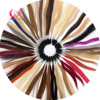 Extensions de cheveux Y Tip ShangKai Alibaba pour salon de beauté, cheveux brésiliens