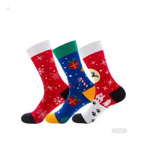 Calcetines KAITE-2-EA154 de navidad para hombre, calcetín de navidad