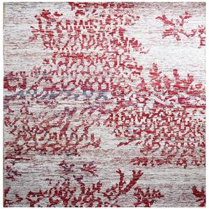 Alfombra de Lujo Exclusiva de Diseño Artesanal Moderno, de Pelo Plano, Antideslizante y Antibacteriana, para Vestíbulo de Hotel - Product Image 1