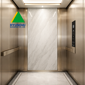 Ascensor Residencial de Diseño Moderno para Casa o Villa, de 800kg/1000kg, sin Engranajes, con Tracción, Elevador de Pasajeros, Elevador de Plataforma para el Hogar - Product Image 1
