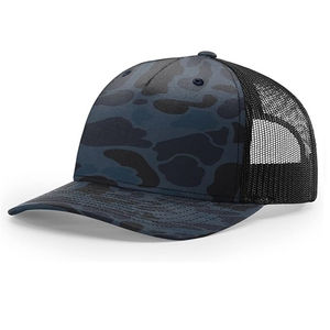 Ri 862 Camo Trucker Hats 5 Panel Curved Brim Malla transpirable Snapback Dad Cap Alta calidad Vietnam Gorras Gorra de béisbol - Product Image 6
