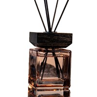 Bouteille d'arôme carrée à visser de 100 ml et 200 ml, sans flamme, pour diffuseur à bâtonnets, pour la maison et l'intérieur - Vente en gros usine