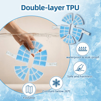 Megacool TPU PCM Soğutma Pedi, Kasklar ve Şapkalar için Sürekli Soğutma Özellikli - Taşınabilir Evrensel Uyumlu Unisex Yazlık