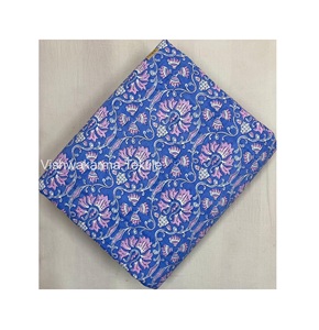 Dress Making Knitting 100% Cotton Eco-Friendly Lightweight Fabric Floral <b>Print</b> Korean Vintage Formal Sweet <b>Mini</b> A-Line V-neck - Product Image 5
