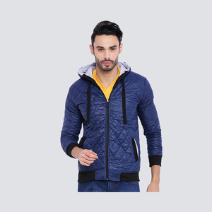 Último diseño al por mayor cremallera Slim Fit Bicker impermeable chaqueta promocional personalizada para los hombres invierno personalizado abrigos de invierno con calefacción - Product Image 1