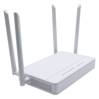 EPON/GPON Double Bande AC 4GE+WIFI 2.4G&5.8G ONU ONT FTTH avec CATV USB TR-069 Faible Consommation HZY-5041DW