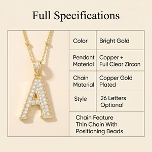 Ciondolo Lettera dell'Alfabeto in Argento S925 con Moissanite <span class=keywords><strong>D</strong></span> VVS1, Stile Hip-hop, Versatile, Disponibile - Product Image 6