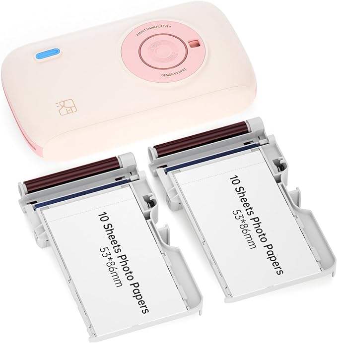 machine + 20 papiers photo