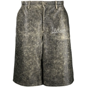 Pantaloncini da <span class=keywords><strong>uomo</strong></span> di qualità LEDUO con Logo personalizzato stile moda pantaloncini da <span class=keywords><strong>uomo</strong></span> <span class=keywords><strong>Bermuda</strong></span> in pelle sintetica - Product Image 1