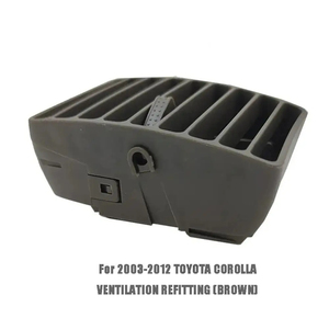สำหรับ TOYOTA Corolla EX E120 ปี 2003-2012 ชุดติดตั้งช่องระบายอากาศ แผงครอบช่องแอร์รถยนต์ ชุดแต่งขอบครอบช่องแอร์ - Product Image 4