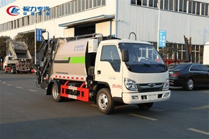 Camión Compactador de Basura con Volante a la Izquierda, Vehículo de Saneamiento Popular en África - Product Image 6