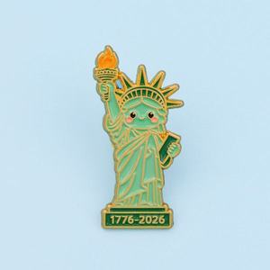 Broche commémorative américaine du 250e anniversaire, badge métallique, accessoire vestimentaire - Product Image 4