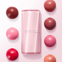 Stick de blush crème mat multi-usages 7 couleurs, longue tenue, waterproof, vegan, format voyage, marque privée