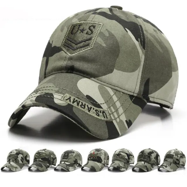 Bán Buôn Ngụy Trang Mũ Bóng Chày Đa Camo Mũ Tùy Chỉnh Camo Chiến Thuật Cap