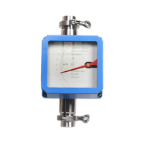 Débitmètre à rotor métallique intelligent haut de gamme 4-20 mA pour liquides chimiques, solvants, alcool et solutions alcalines