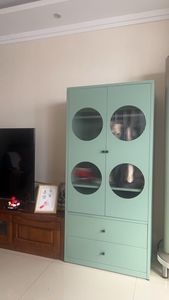 Armoire en Fer | Armoire de Rangement Non Toxique pour Vêtements d'Enfants | Casier Métallique Moderne pour Chambre à Coucher | Simple, Économique et Réglable - Product Image 5