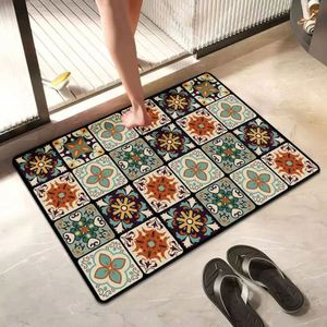 Diatom Mud Absorbent Non-Slip Quick-Drying Foot Pad Diatomite <b>Bath</b> Mat for Bathroom Entrance Doormat Floor Carpet - Product Image 4