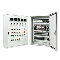 Gabinete de Control Automatizado Multi-Bucle con Panel Eléctrico Completo para Sistemas de Suministro y Tratamiento de Agua Municipal