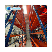 Les rayonnages verticaux d'entrepôt standard de l'UE de Jracking rayonnent les supports en acier résistants de palette pour l'entreposage