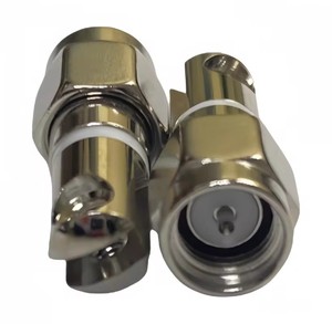 Connecteur coaxial RF à <span class=keywords><strong>prise</strong></span> mâle SMA avec pivot à vis nickelé pour <span class=keywords><strong>prise</strong></span> d'<span class=keywords><strong>antenne</strong></span> <span class=keywords><strong>t</strong></span>élescopique - Product Image 1