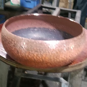 Customizable Round <strong>Metal</strong> Spinning Spun Antique Round Plant Pot Hammered Large Handcrafted Copper Vase <strong>Decoration</strong> <strong>Bowl</strong> - Product Image 4
