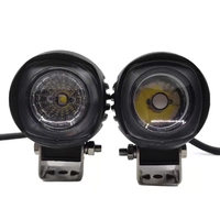 Petit projecteur de travail LED 2 \ "10W 6500K éclairage auxiliaire de brouillard blanc pour voiture 4x4 moto conduite automatique éclairage extérieur