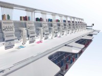Hefeng Nouvelle Machine à Broderie Automatique à Haute Précision et Haute Vitesse 1200 tr/min pour Broderie Chenille, Zone de Broderie 500x750MM, Garantie 1 An
