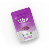 Poudre d'Igname Violette Biologique Pure, Poudre de Patate Douce Violette, Poudre d'Ube
