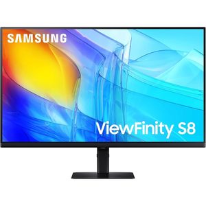 สำหรับจอคอมพิวเตอร์ซัมซุง 27 นิ้ว รุ่น ViewFinity S8 (S80D) ซีรีส์ 4K UHD ความละเอียดสูง HDR พร้อมพอร์ต HDMI หลายช่อง - Product Image 1