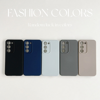 Coque en silicone microfibre antichoc et anti-jaunissement pour Samsung S25 Ultra S26 S24 S23 – Housse de téléphone personnalisée en silicone souple – Vente en gros
