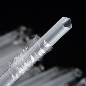 Pailles à boire jetables en plastique PP, imprimées sur mesure, pour bubble tea, style à paroi simple - Product Image 4