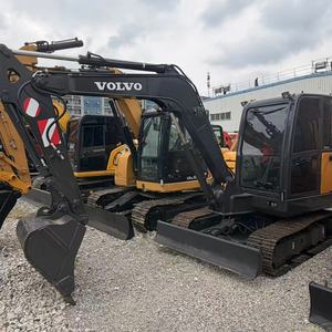 Excavadora Volvo Ec60d Usada, Pocas Horas, Buen Estado, Lista para Trabajar en Construcción, Gran Potencia, Sin Fugas de Aceite, Mejor Precio, Oferta Rápida - Product Image 2