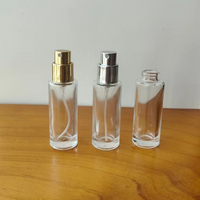 10ml Portable Facile À Sertir Vis Ronde Atomiseur De Parfum Vide Bouteilles De Parfum En Verre