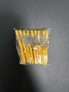 Alat penggaruk tiket undian murah DIY logo kustom alat pengeruk plastik gantungan kunci pengikis gantungan kunci tempat cakar bentuk sendok - Product Image 3