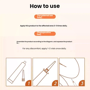 Gel Rectal <span class=keywords><strong>para</strong></span> Hemorroides con Fórmula de Carbómero y Aplicador, Alivio Rápido del Dolor, Antiinflamatorio, Cuidado Anal, Suministro Médico - Product Image 6