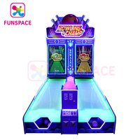 Funspace Indoor : Nouvelle machine de jeu d'arcade de bowling à écran vidéo pour 2 joueurs, à monnayeur, pour centre de jeux