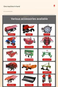 Mini Tractor Compacto de 20HP 4WD con Cargador Frontal y Rotocultivador Trasero - Product Image 6