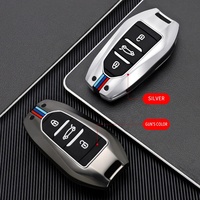 Étui de protection pour clé, accessoires auto pour Peugeot 208 3008 308 508 408 2008 307 4008 5008, porte-clés télécommande en alliage de zinc