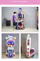 Balle tombante à pièces bon simulateur chanceux Machine de jeu de loterie d'arcade armoire de rachat d'arcade en métal pour l'amusement