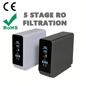 Distributeur d'eau à filtration 5 étapes CE ROHS avec système POU et verrouillage enfant, refroidisseur de bureau pour usage domestique, système de filtration 5 étapes - Product Image 1