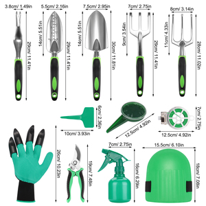 13 Pieces Garden Tool Set Stainless Steel Garden Tools Set with Storage Bag Gifts for Gardeners